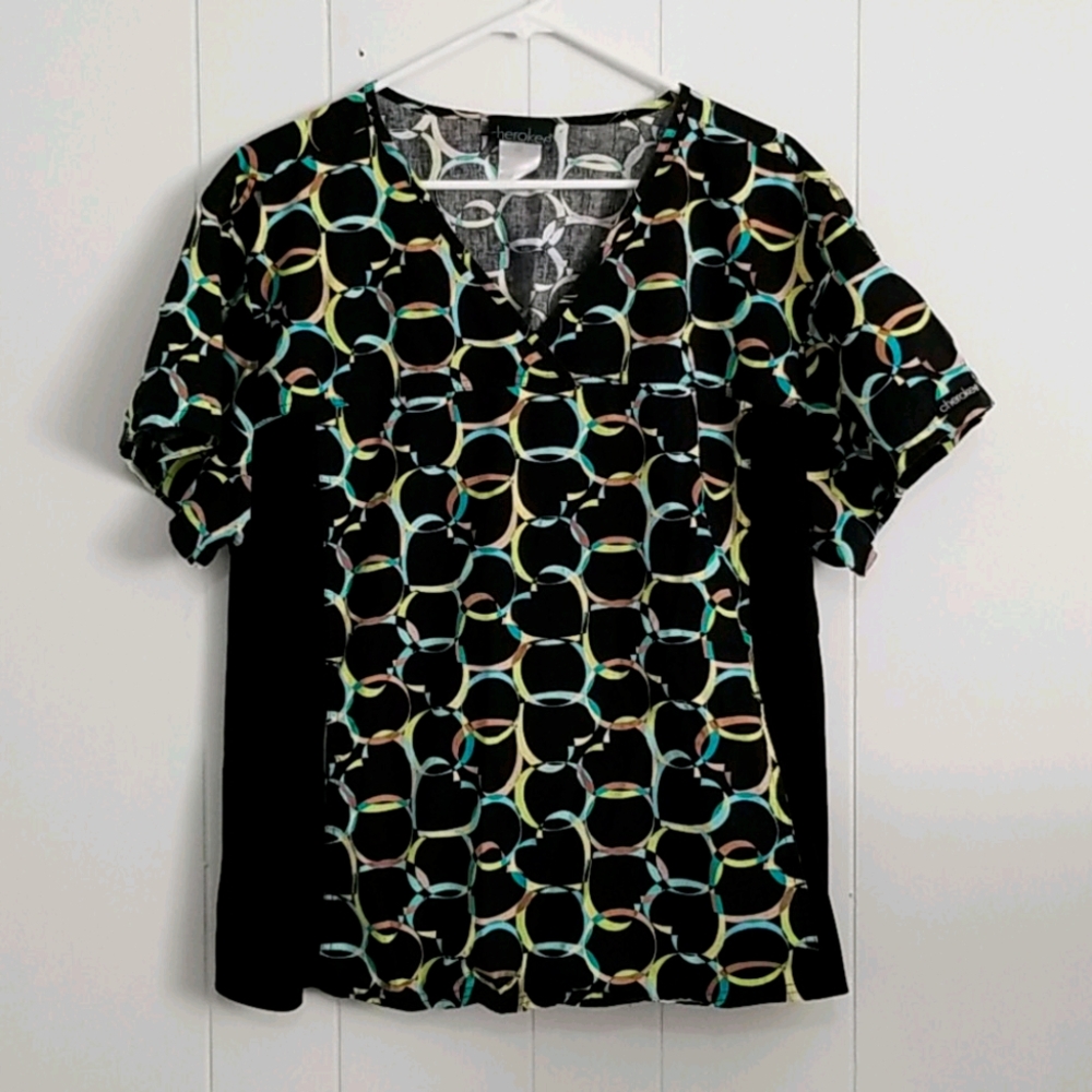 3x scrub top